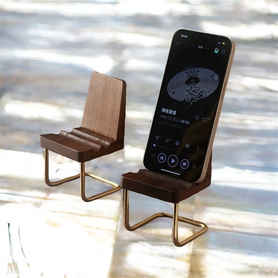 Creative Chair-Shaped Phone Holder